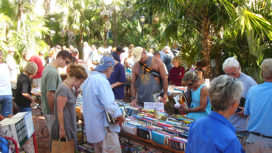Book Donations for Next Year’s Sales Gladly Accepted at the Key West Library