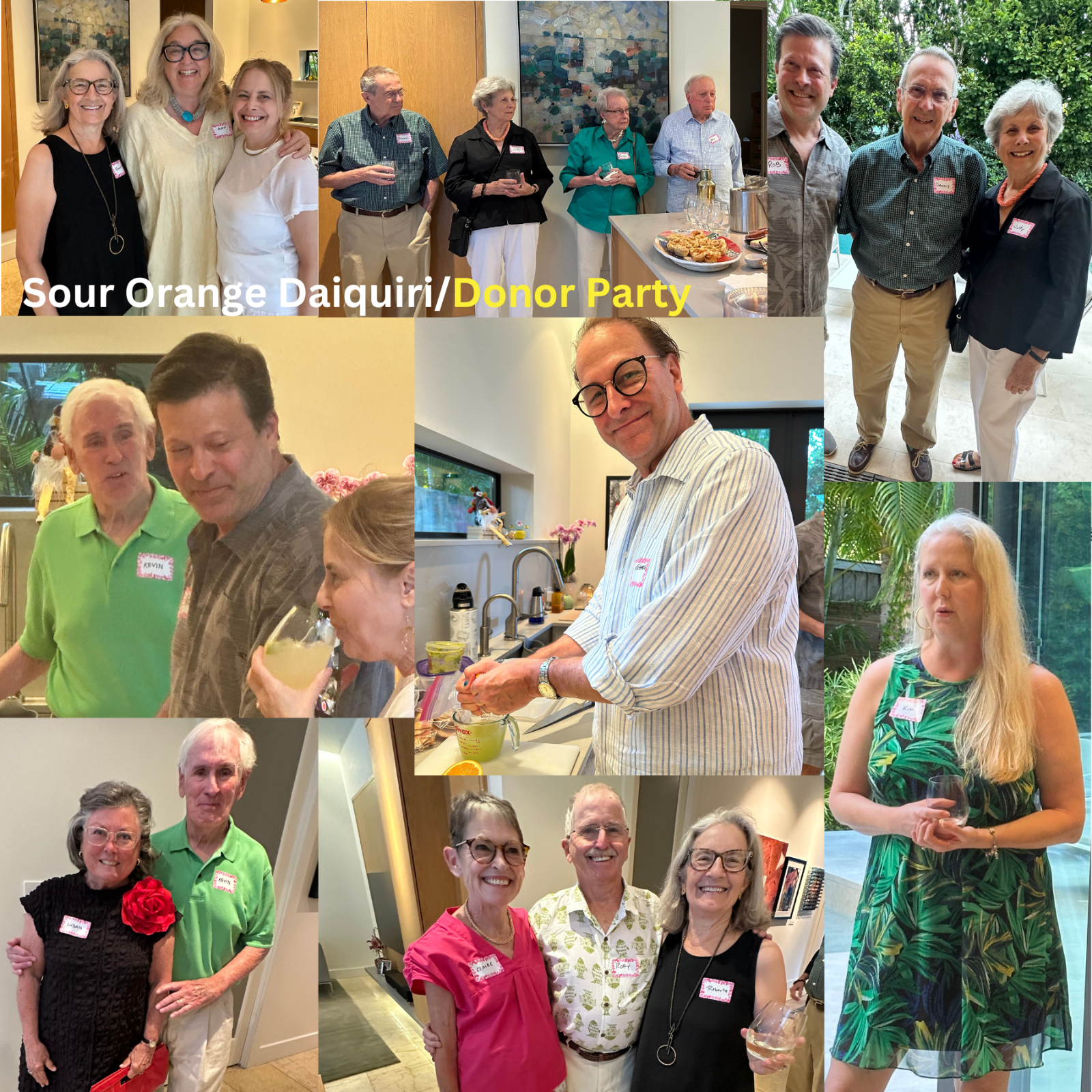 Ruhlman Shakes It Up with Friends Donors